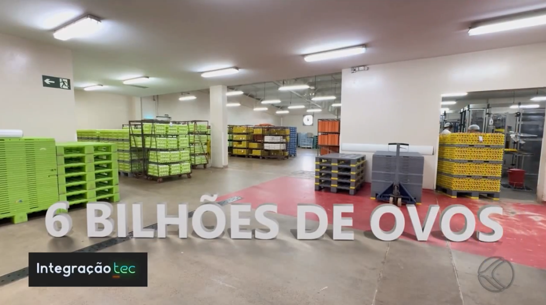 Tecnologia na Produção de Ovos